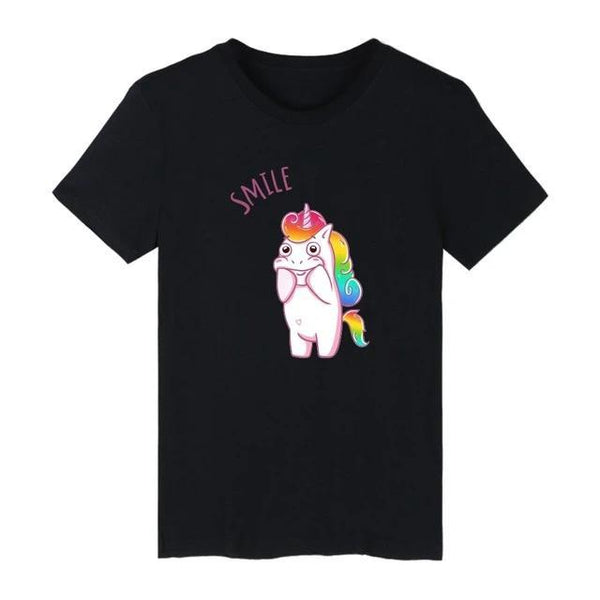 Kawaii Unicorn Smile Shirt